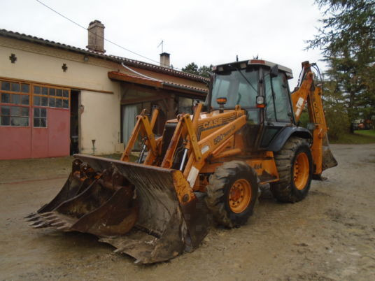 Case 580 super LE - Baggerlader: das Bild 1 Case 580 super LE - Baggerlader: das Bild 1