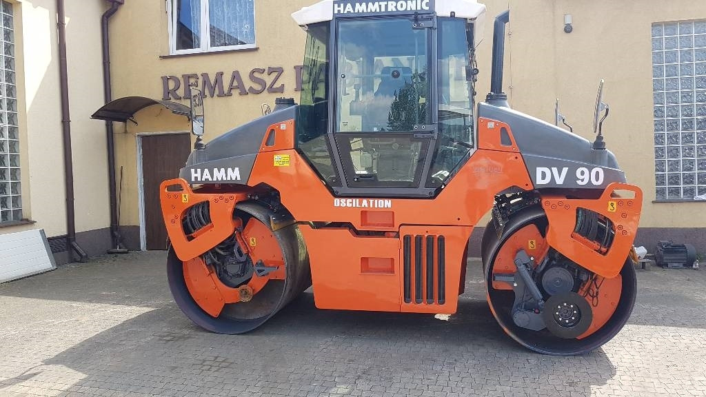 Hamm DV 90 VO - Straßenwalze: das Bild 1 Hamm DV 90 VO - Straßenwalze: das Bild 1