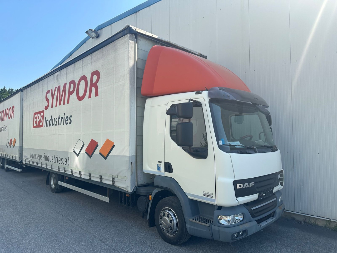 DAF LF 250 Schalter 120m° TÜV - Plane LKW: das Bild 2 DAF LF 250 Schalter 120m° TÜV - Plane LKW: das Bild 2