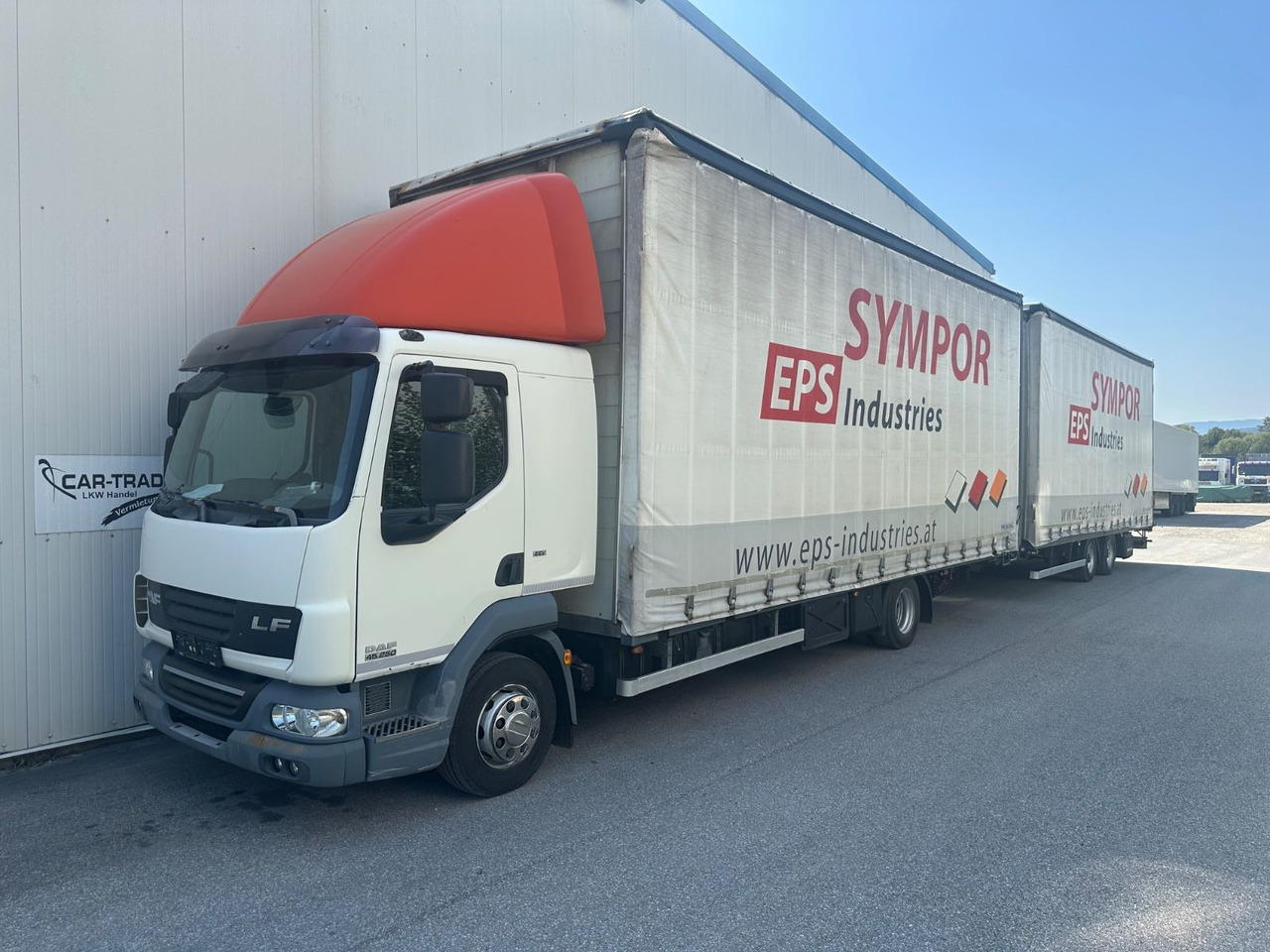 DAF LF 250 Schalter 120m° TÜV - Plane LKW: das Bild 1 DAF LF 250 Schalter 120m° TÜV - Plane LKW: das Bild 1
