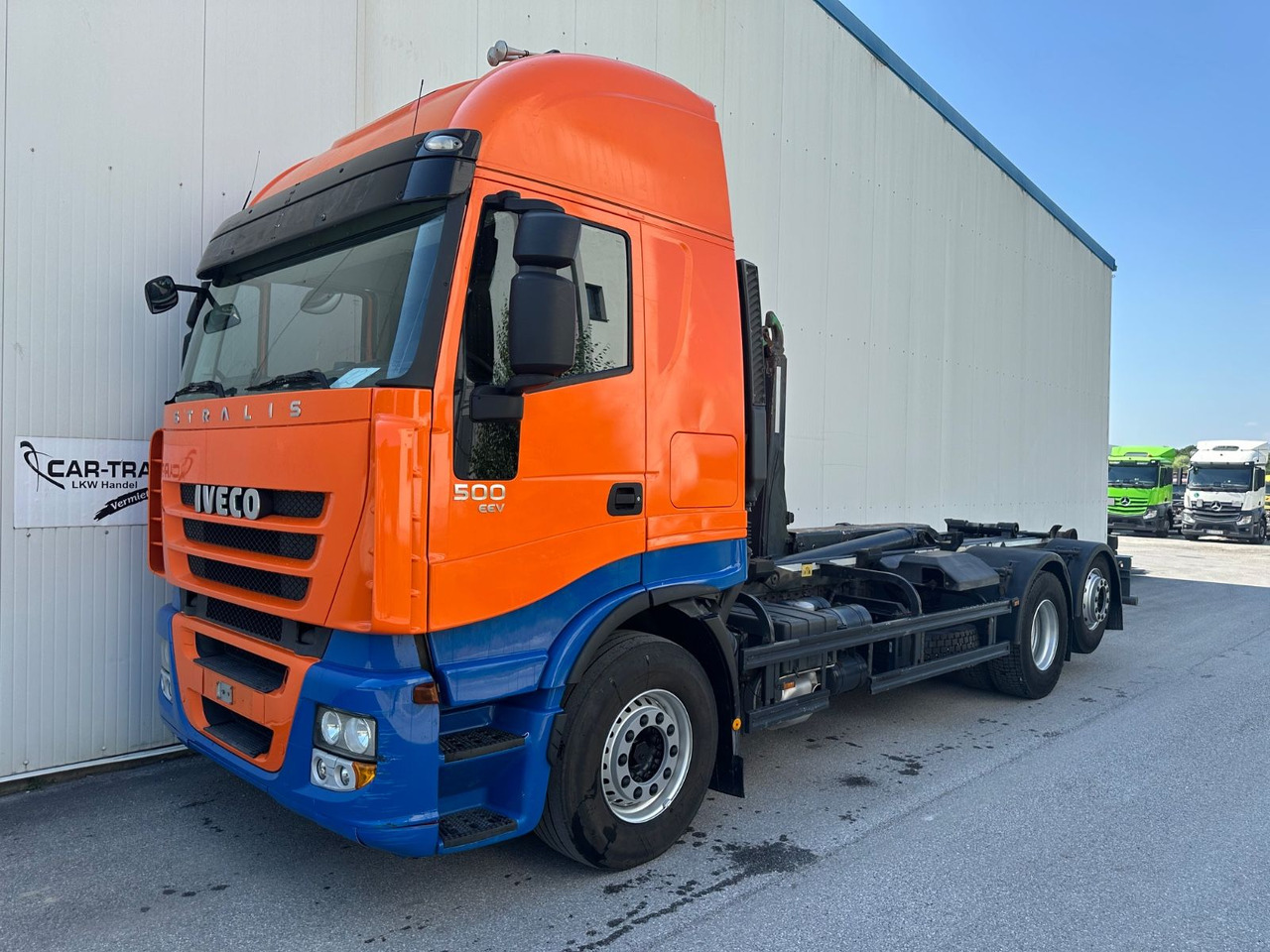 Iveco Stralis 500EEV 20T Meiller Lenkachse Retarder - Abrollkipper: das Bild 1 Iveco Stralis 500EEV 20T Meiller Lenkachse Retarder - Abrollkipper: das Bild 1