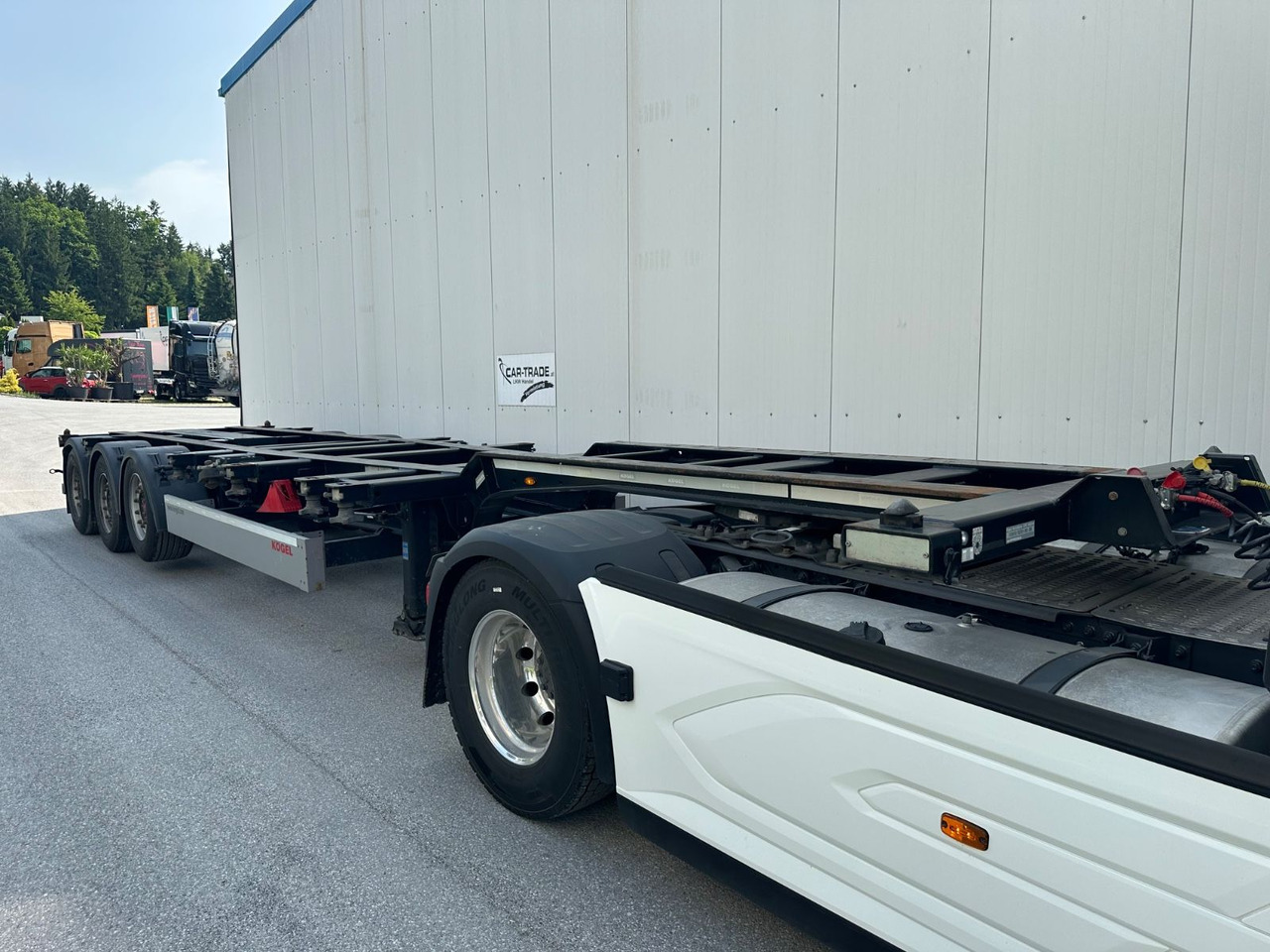 Kögel SN 24 LIFT SAF 2x20 1x30 1x40 6STK - Container/ Wechselfahrgestell Auflieger: das Bild 4 Kögel SN 24 LIFT SAF 2x20 1x30 1x40 6STK - Container/ Wechselfahrgestell Auflieger: das Bild 4