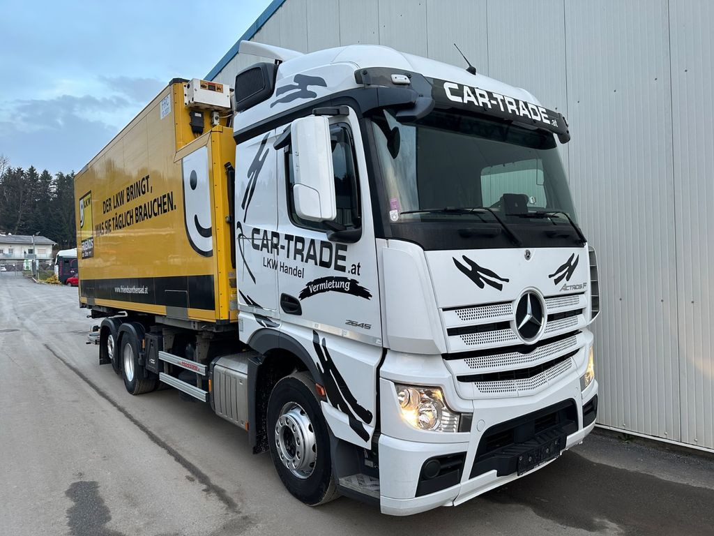 Mercedes-Benz Actros 2545 2T LBW - Containerwagen/ Wechselfahrgestell LKW: das Bild 2 Mercedes-Benz Actros 2545 2T LBW - Containerwagen/ Wechselfahrgestell LKW: das Bild 2