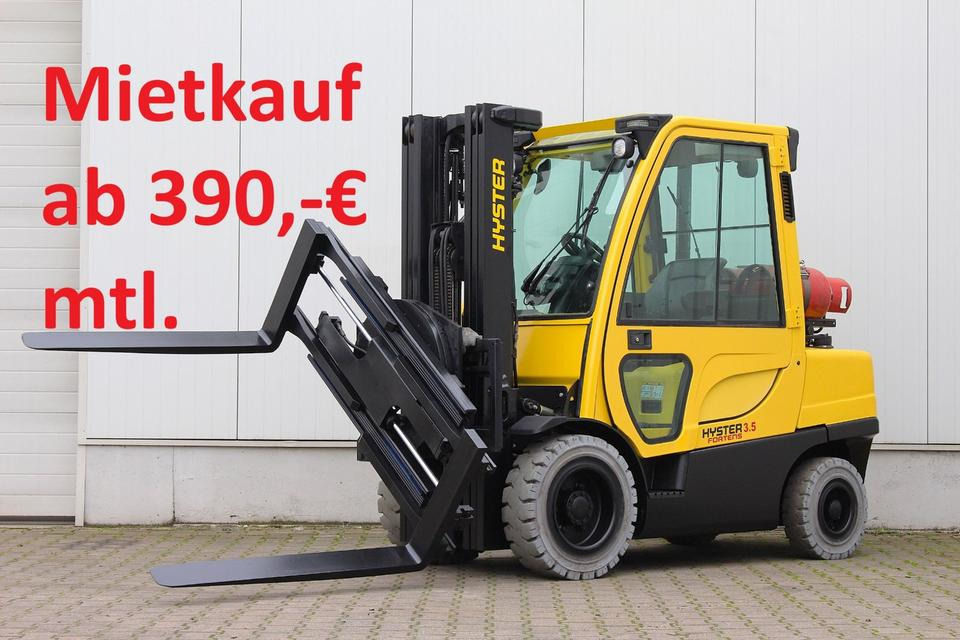 HYSTER H3.5FT Gas Drehgerät Triplex UVV - Treibgasstapler: das Bild 1 HYSTER H3.5FT Gas Drehgerät Triplex UVV - Treibgasstapler: das Bild 1