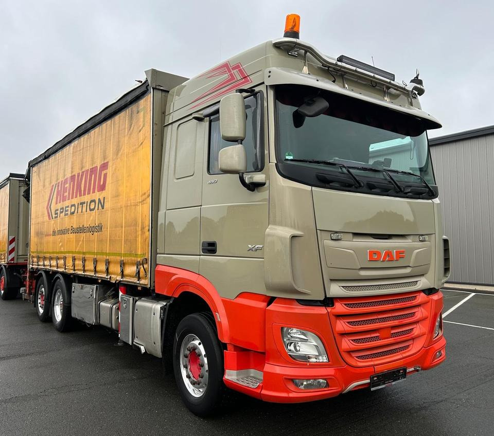 DAF XF 460 FAN + PALFINGER + 16mtr + Lenkachse + EURO 6 - Plane LKW: das Bild 3 DAF XF 460 FAN + PALFINGER + 16mtr + Lenkachse + EURO 6 - Plane LKW: das Bild 3
