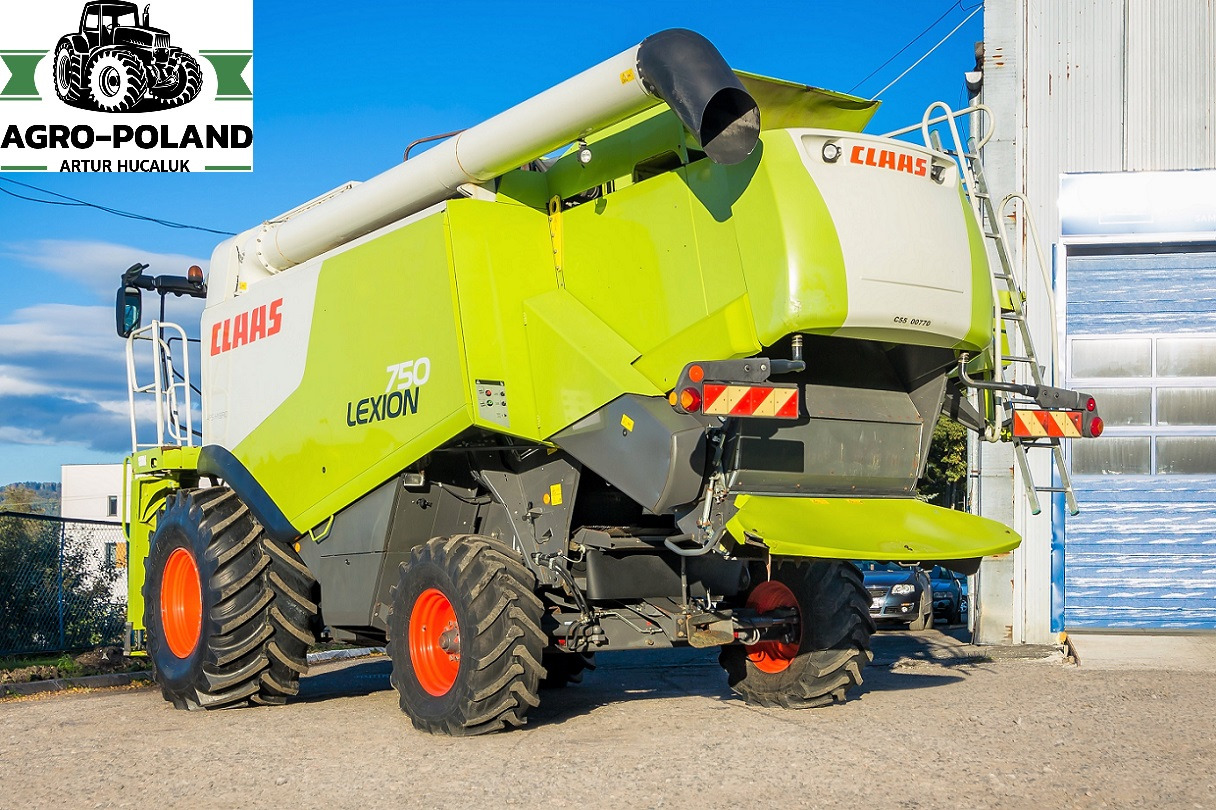 CLAAS LEXION 750 - 2012 ROK - 1650 h - 7.5 M - Mähdrescher: das Bild 5 CLAAS LEXION 750 - 2012 ROK - 1650 h - 7.5 M - Mähdrescher: das Bild 5