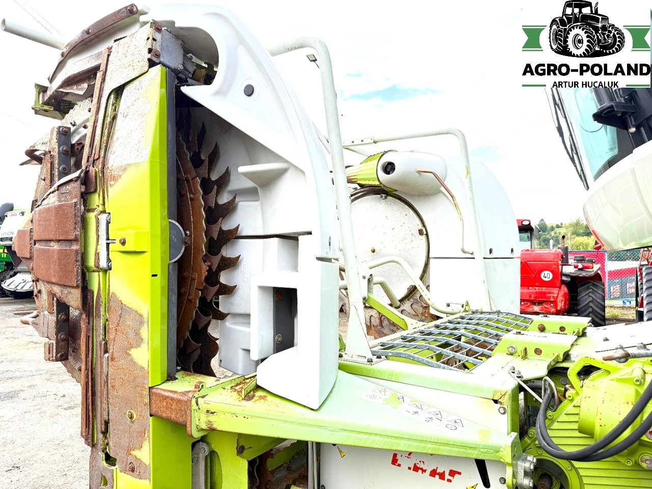 CLAAS RU 450 XTRA - 2010 ROK - PRZYSTAWKA DO KUKURYDZY - Pflückvorsatz für Mähdrescher: das Bild 3 CLAAS RU 450 XTRA - 2010 ROK - PRZYSTAWKA DO KUKURYDZY - Pflückvorsatz für Mähdrescher: das Bild 3