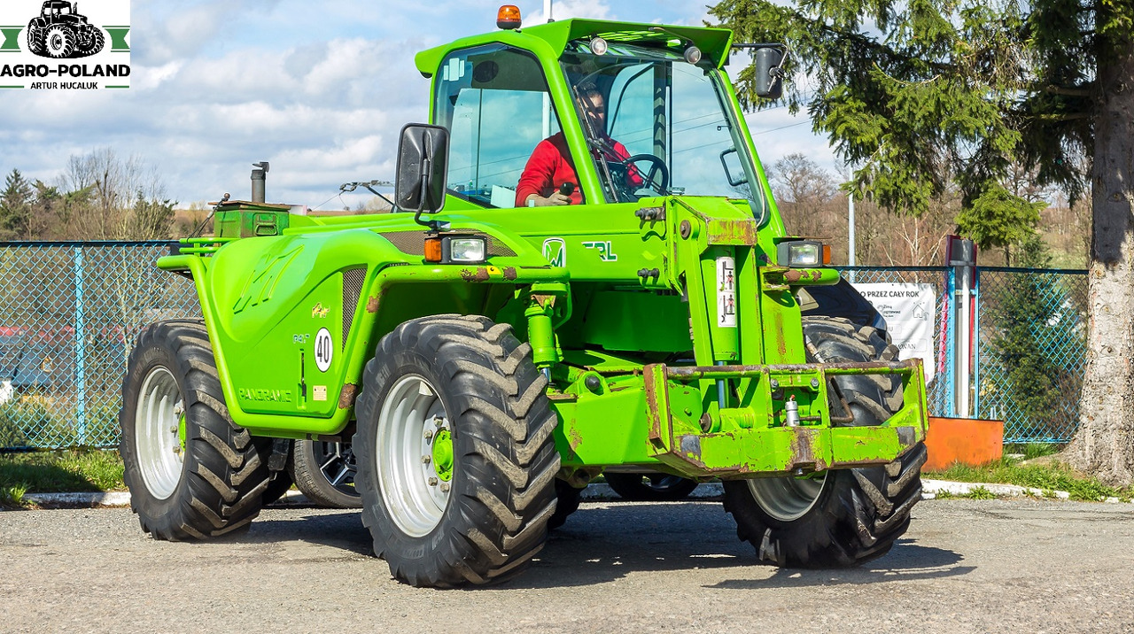 Teleskoplader MERLO P 41.7 FARMER - 2010 ROK - WAGA - ŁYŻKA 2.5 M3- WIDŁY + UKŁAD PNEUMATYCZNY: das Bild 5