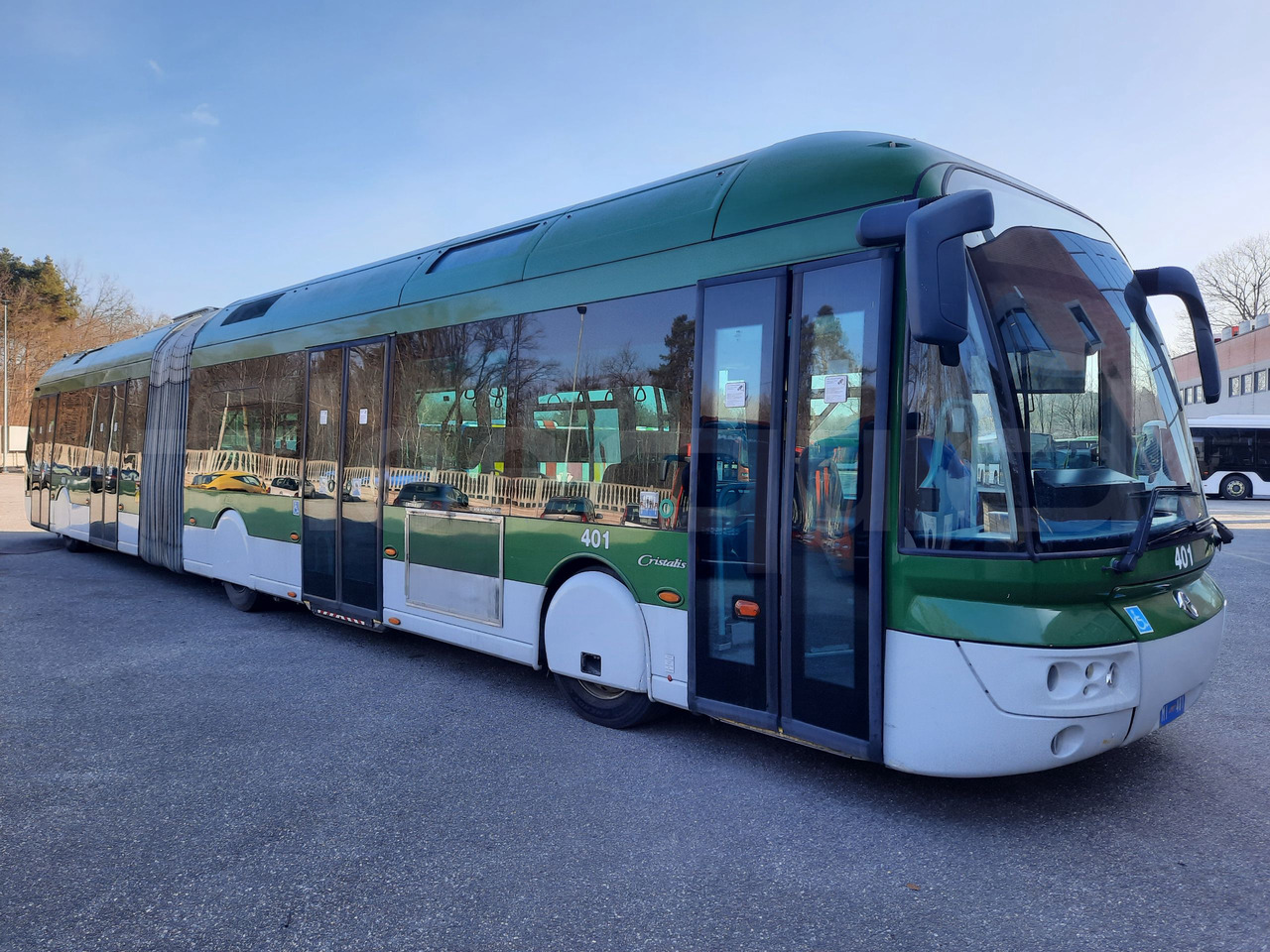 N. 6 Irisbus Cristalis ETB 18 - Gelenkbus, Elektrobus: das Bild 1 N. 6 Irisbus Cristalis ETB 18 - Gelenkbus, Elektrobus: das Bild 1