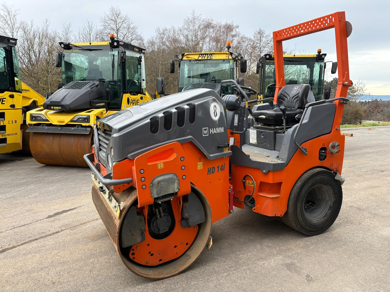 HAMM HD 14i VT - Kombiwalze: das Bild 1 HAMM HD 14i VT - Kombiwalze: das Bild 1