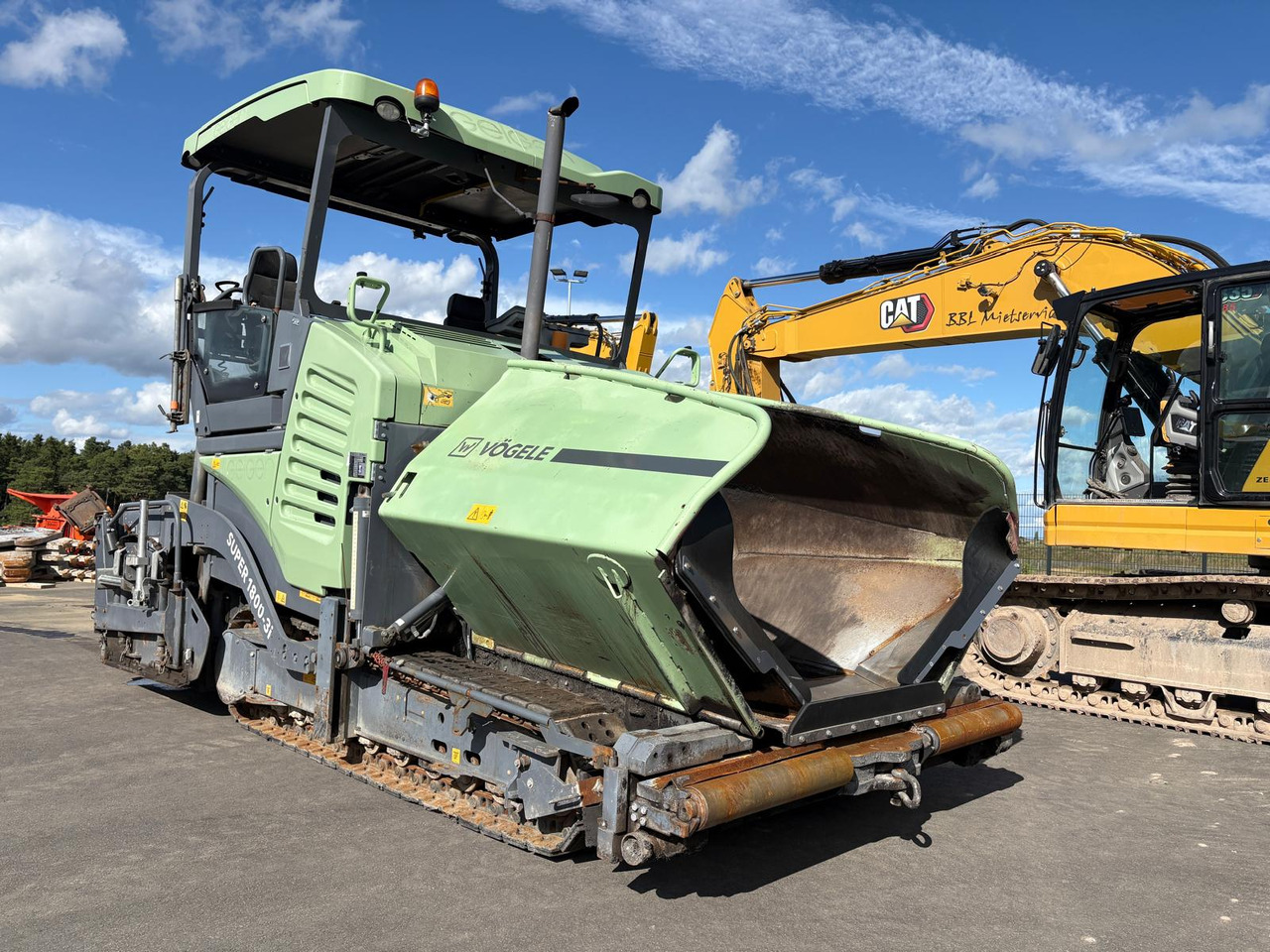 VÖGELE SUPER 1800-3i - Asphaltfertiger/ Straßenfertiger: das Bild 3 VÖGELE SUPER 1800-3i - Asphaltfertiger/ Straßenfertiger: das Bild 3