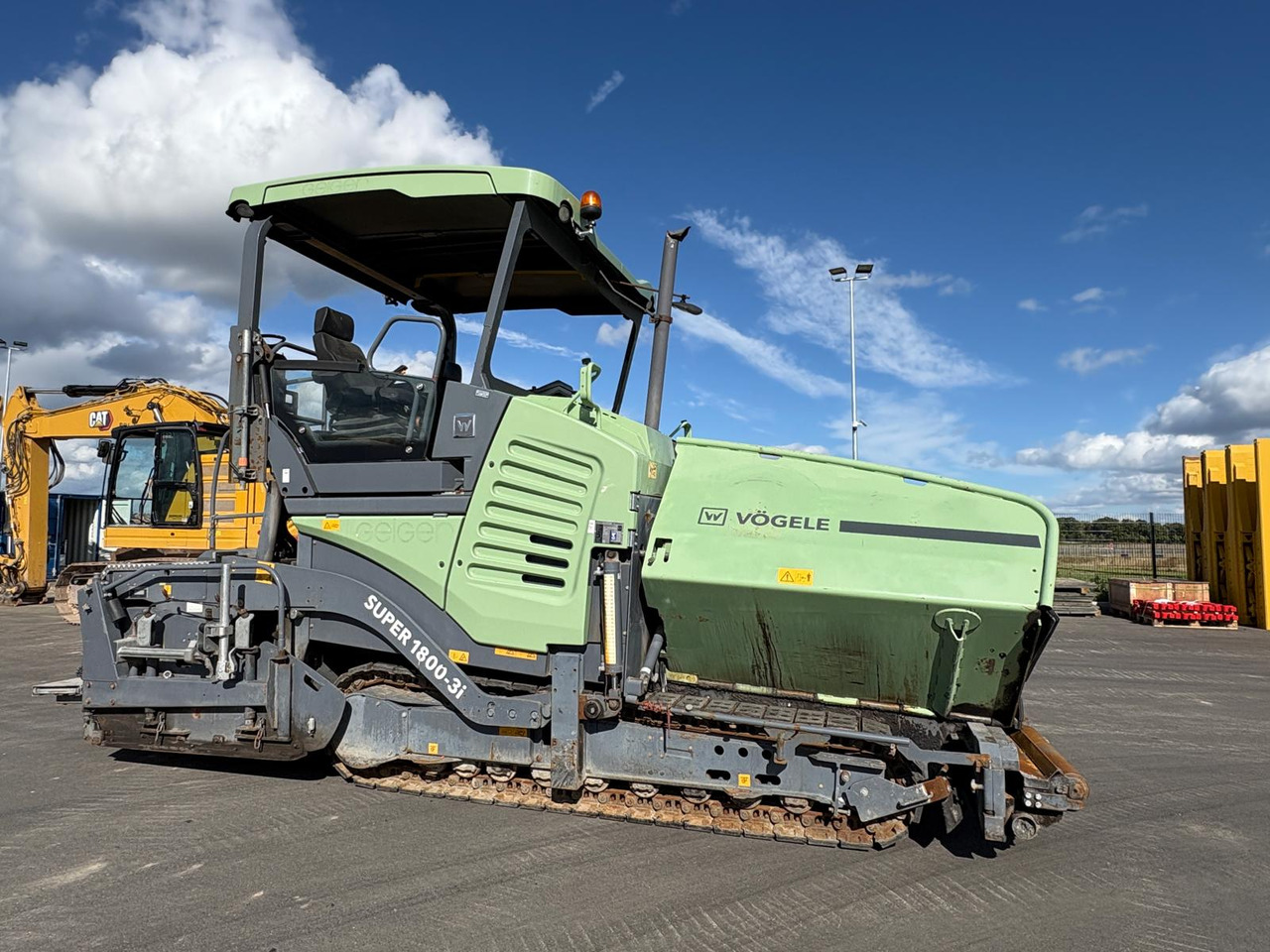 VÖGELE SUPER 1800-3i - Asphaltfertiger/ Straßenfertiger: das Bild 4 VÖGELE SUPER 1800-3i - Asphaltfertiger/ Straßenfertiger: das Bild 4