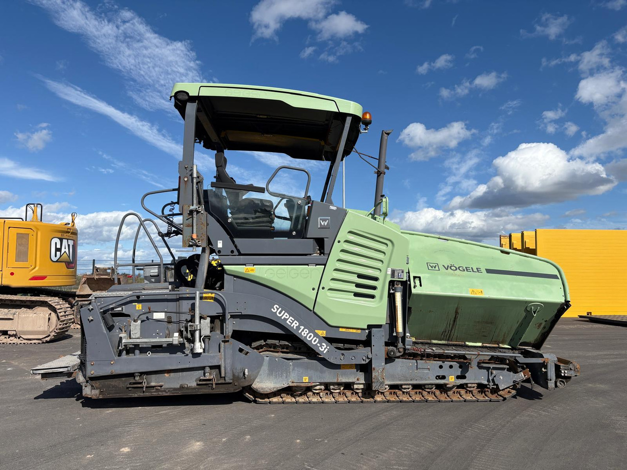 VÖGELE SUPER 1800-3i - Asphaltfertiger/ Straßenfertiger: das Bild 1 VÖGELE SUPER 1800-3i - Asphaltfertiger/ Straßenfertiger: das Bild 1