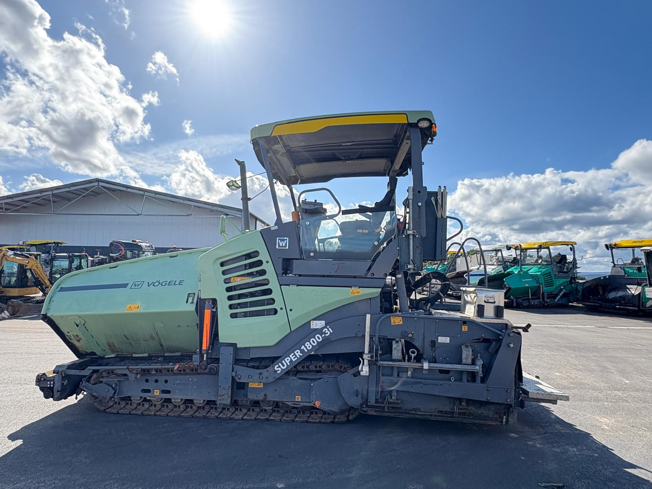 VÖGELE SUPER 1800-3i - Asphaltfertiger/ Straßenfertiger: das Bild 5 VÖGELE SUPER 1800-3i - Asphaltfertiger/ Straßenfertiger: das Bild 5