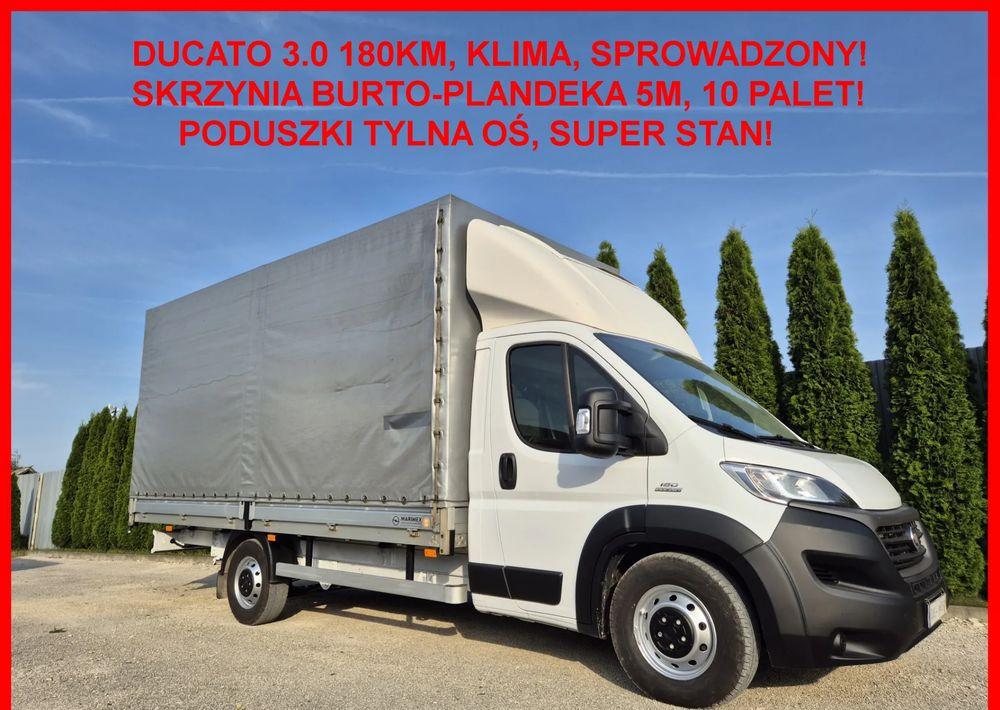 Fiat Ducato 3.0 180KM Maxi - Planen Transporter: das Bild 1 Fiat Ducato 3.0 180KM Maxi - Planen Transporter: das Bild 1