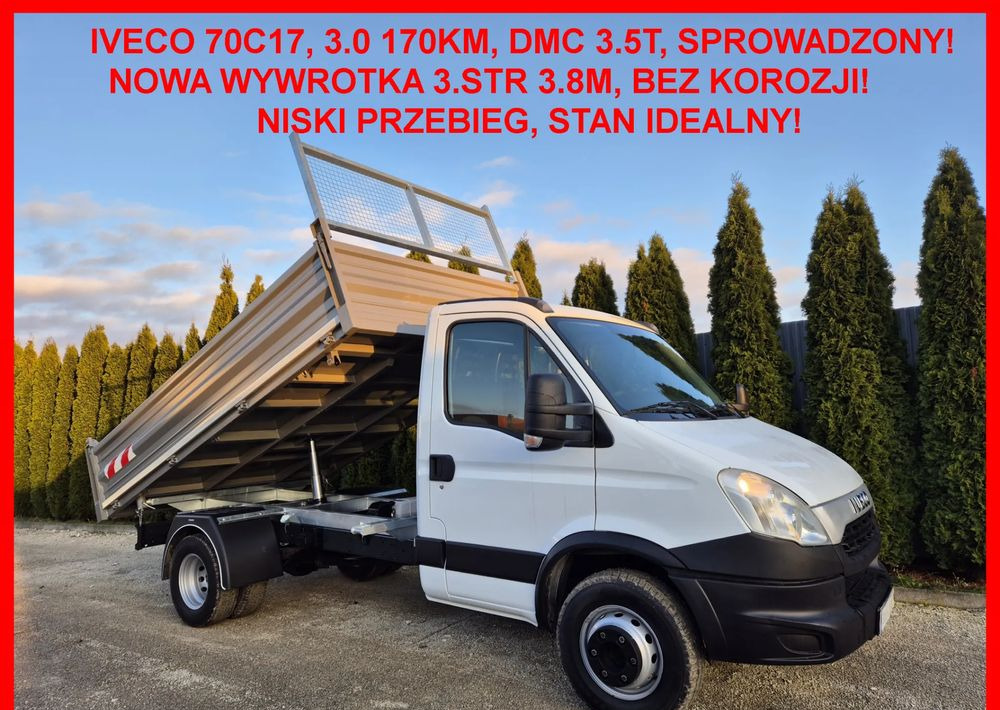 Iveco 70c17 3.0 170KM/ Nowy Kiper 3.8m/ - Kipper Transporter: das Bild 1 Iveco 70c17 3.0 170KM/ Nowy Kiper 3.8m/ - Kipper Transporter: das Bild 1