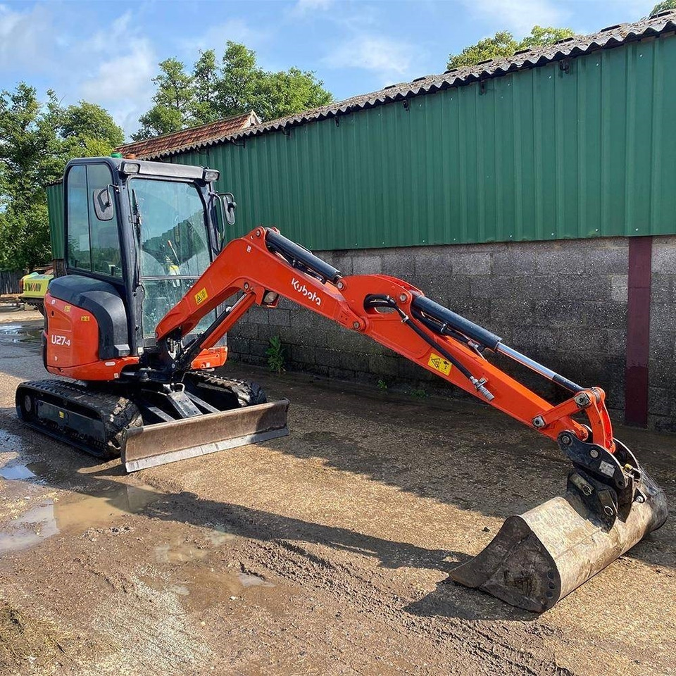 Kubota U 27-4 - Minibagger: das Bild 1 Kubota U 27-4 - Minibagger: das Bild 1