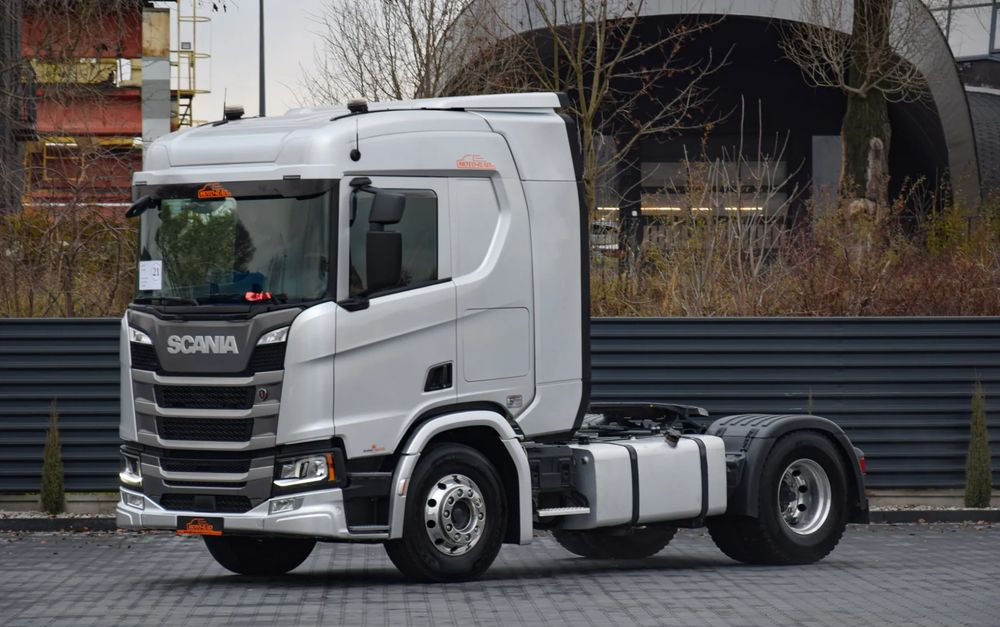 Scania R450 / HYDRAULIKA / RETARDER / ACC / KLIMA / FULL LEDY / ALUFELGI / SERWISOWANA / SPROWADZONA - Sattelzugmaschine: das Bild 1 Scania R450 / HYDRAULIKA / RETARDER / ACC / KLIMA / FULL LEDY / ALUFELGI / SERWISOWANA / SPROWADZONA - Sattelzugmaschine: das Bild 1