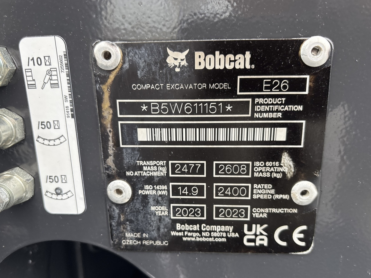 BOBCAT E26 - Minibagger: das Bild 5 BOBCAT E26 - Minibagger: das Bild 5