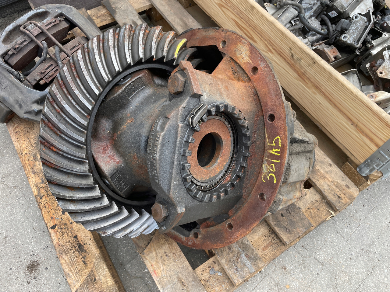 MAN TGX TGS TGA WKŁAD DYFERENCJAŁ MOSTU DYFER 38:15, 81350106301 - Hinterachse für LKW: das Bild 1 MAN TGX TGS TGA WKŁAD DYFERENCJAŁ MOSTU DYFER 38:15, 81350106301 - Hinterachse für LKW: das Bild 1