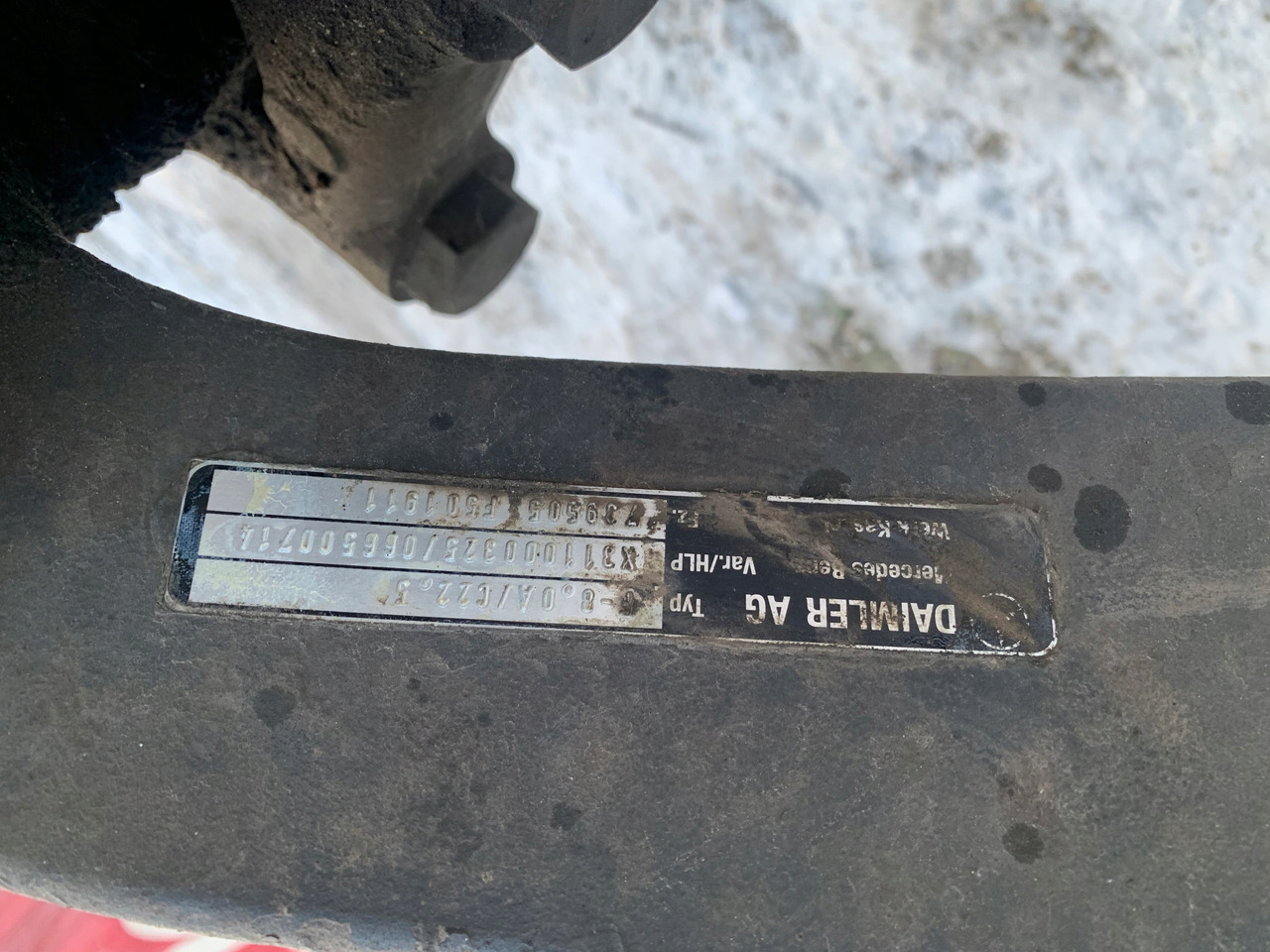 OŚ PRZEDNIA MERCEDES ACTROS MP4 ANTOS F-8.0/C22.5 - Vorderachse für LKW: das Bild 2 OŚ PRZEDNIA MERCEDES ACTROS MP4 ANTOS F-8.0/C22.5 - Vorderachse für LKW: das Bild 2