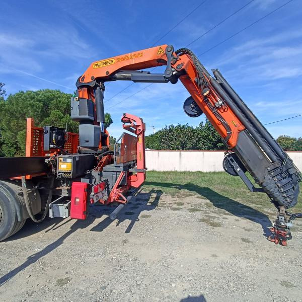 Scania P 410 - Pritsche LKW, Autokran: das Bild 4 Scania P 410 - Pritsche LKW, Autokran: das Bild 4