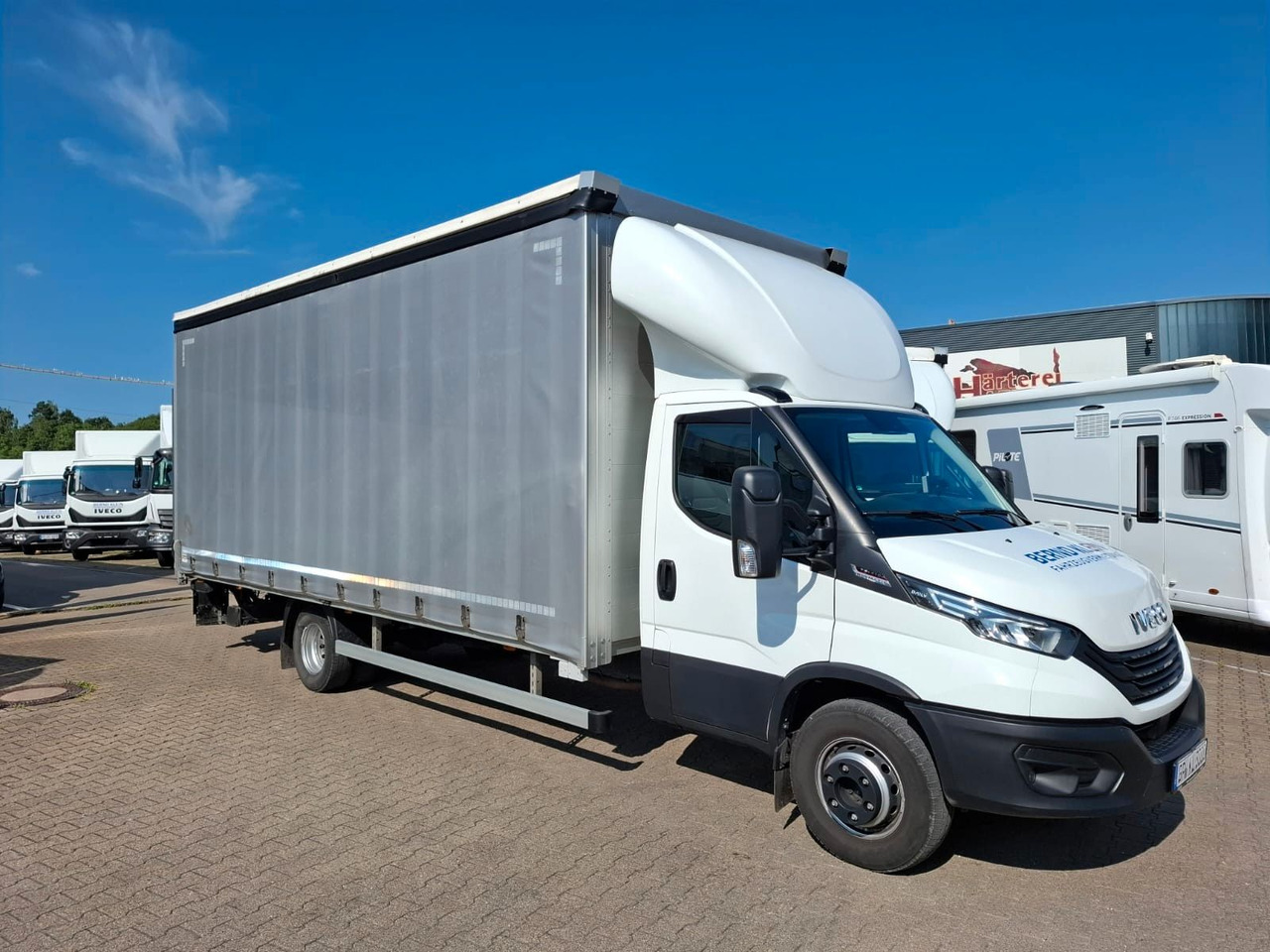 Planen Transporter Iveco 72-210P/A8,Luft,HiMatic,LBW,Schiebepl.,: das Bild 1