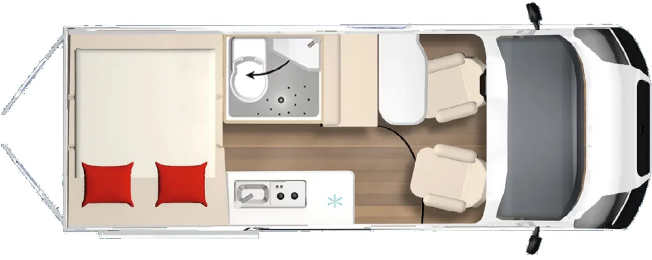 Bürstner B66 C 600 B 66 Voll ausgestattet - Camper Van: das Bild 2 Bürstner B66 C 600 B 66 Voll ausgestattet - Camper Van: das Bild 2