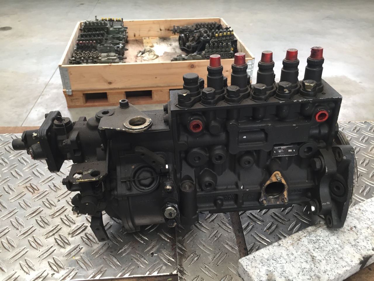 Kraftstoffpumpe für LKW ---Gebrauchte Einspritzpumpe MAN 322, 5 Zylinder, Bosch - Nr. : 0402 035 028, MAN 51.11103 - 7122: das Bild 6 Kraftstoffpumpe für LKW ---Gebrauchte Einspritzpumpe MAN 322, 5 Zylinder, Bosch - Nr. : 0402 035 028, MAN 51.11103 - 7122: das Bild 6