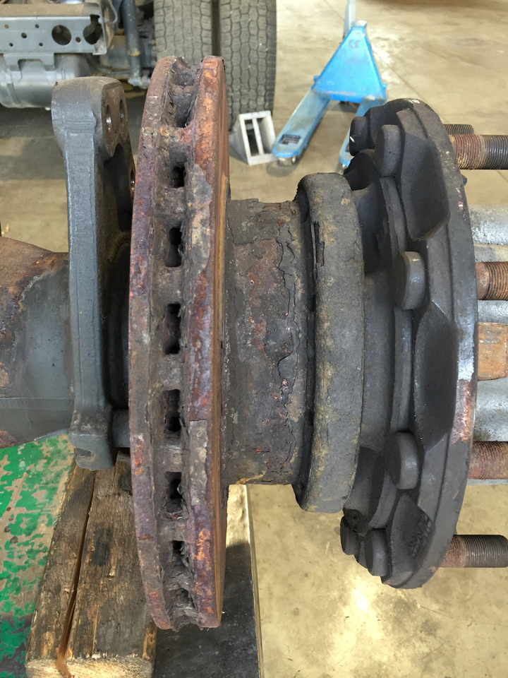 Hinterachse für LKW Gebrauchte Hinterradachse DB Axor 1824, Typ : HL6 / 1DCSL - 13, Artikel - Nr. : 99.99999 - 9999: das Bild 23