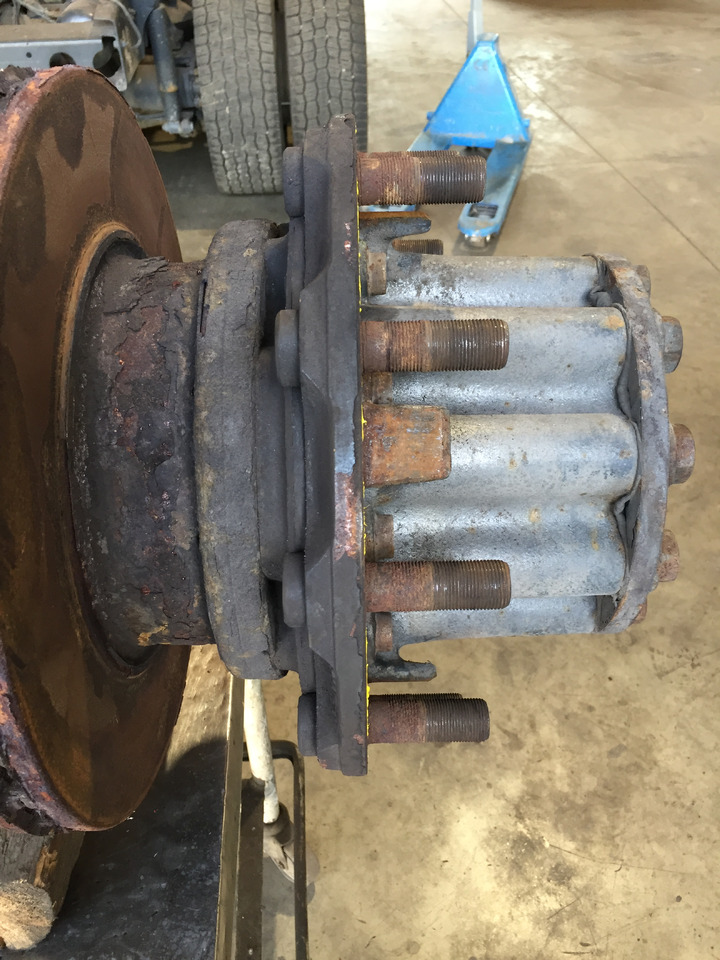 Hinterachse für LKW Gebrauchte Hinterradachse DB Axor 1824, Typ : HL6 / 1DCSL - 13, Artikel - Nr. : 99.99999 - 9999: das Bild 22