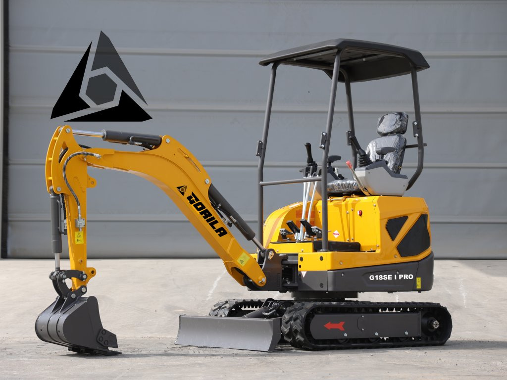 Pásový minibagr GORILA G18SE I PRO 2026 - Minibagger: das Bild 4 Pásový minibagr GORILA G18SE I PRO 2026 - Minibagger: das Bild 4