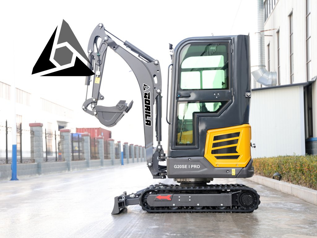 Pásový minibagr GORILA G20SE I PRO CAB - Minibagger: das Bild 4 Pásový minibagr GORILA G20SE I PRO CAB - Minibagger: das Bild 4