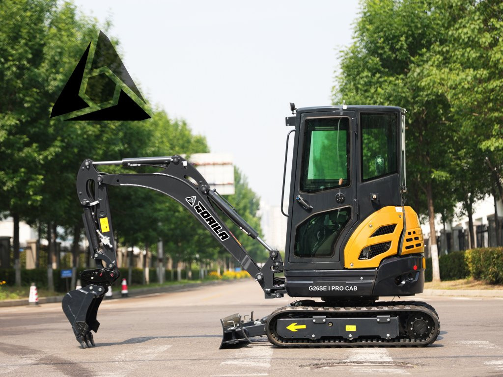 Pásový minibagr GORILA G26SE I PRO CAB - Minibagger: das Bild 2 Pásový minibagr GORILA G26SE I PRO CAB - Minibagger: das Bild 2
