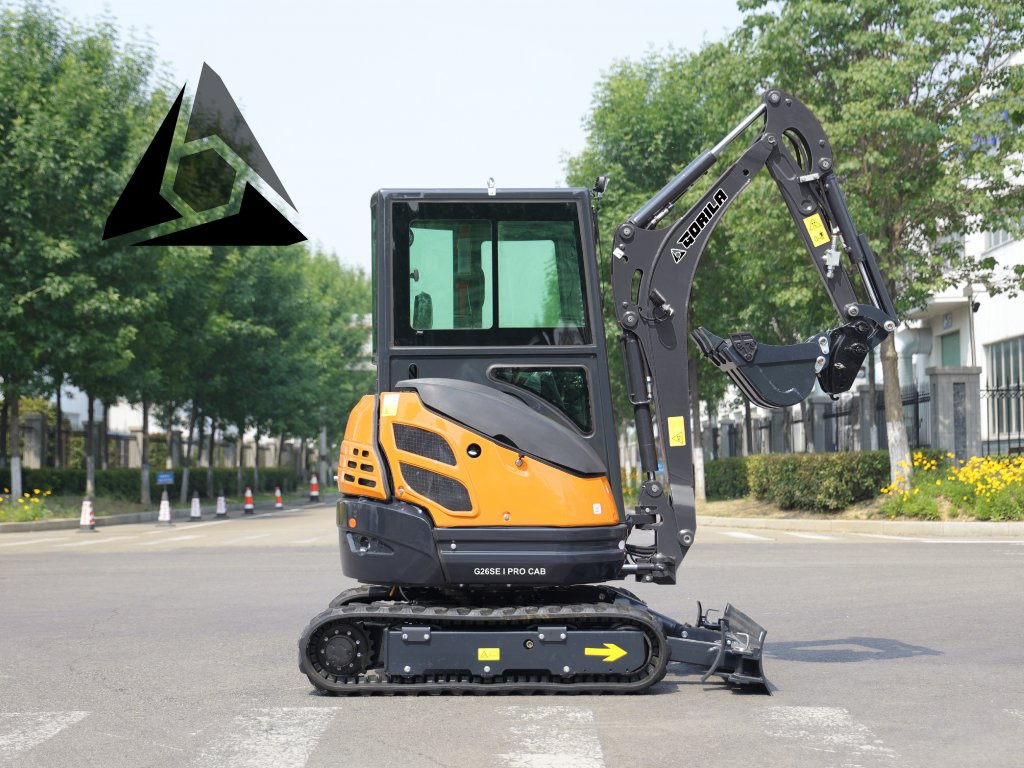 Pásový minibagr GORILA G26SE I PRO CAB - Minibagger: das Bild 4 Pásový minibagr GORILA G26SE I PRO CAB - Minibagger: das Bild 4