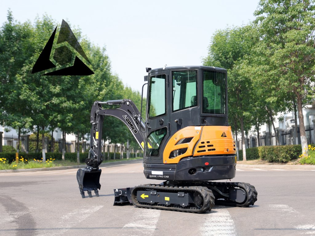 Pásový minibagr GORILA G26SE I PRO CAB - Minibagger: das Bild 5 Pásový minibagr GORILA G26SE I PRO CAB - Minibagger: das Bild 5