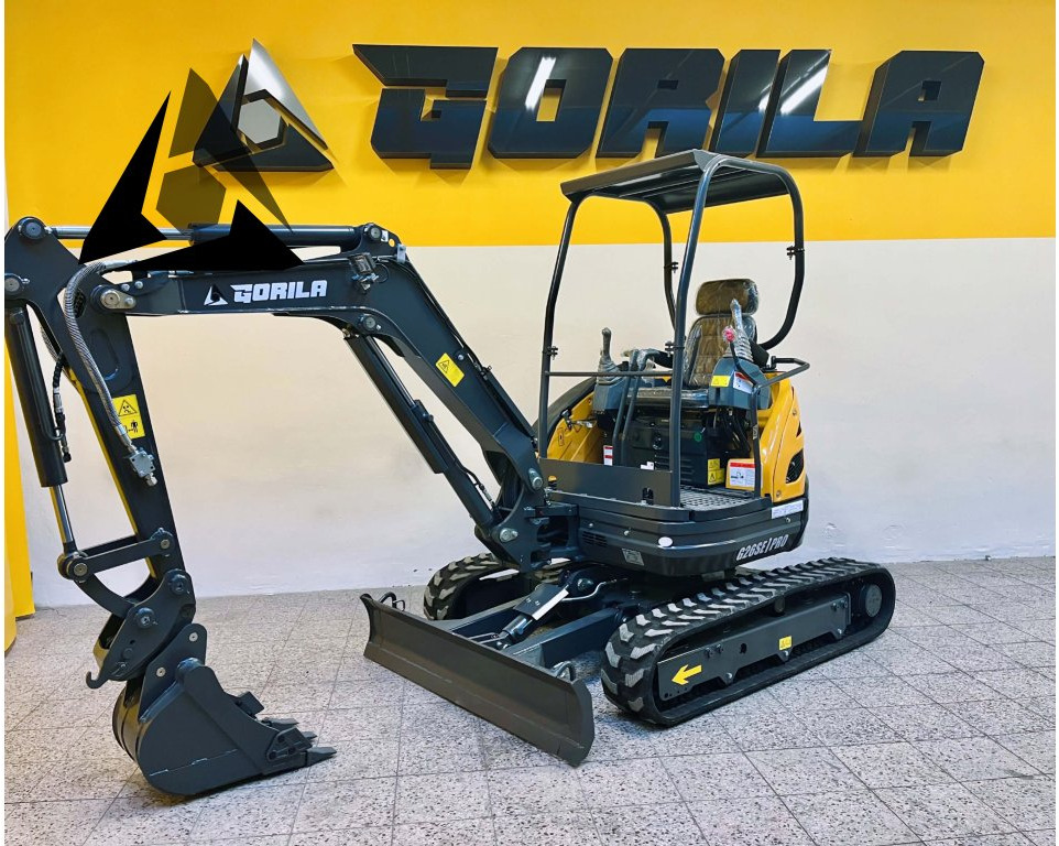 Pásový minibagr GORILA G27SE I PRO - Minibagger: das Bild 2 Pásový minibagr GORILA G27SE I PRO - Minibagger: das Bild 2