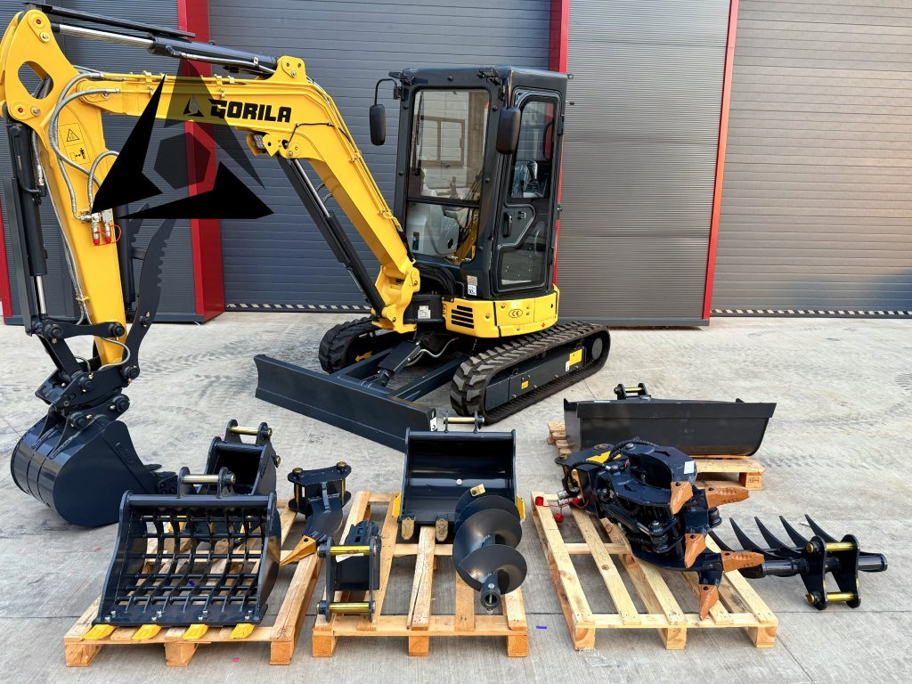 Pásový minibagr GORILA G40S I PRO CAB - Minibagger: das Bild 2 Pásový minibagr GORILA G40S I PRO CAB - Minibagger: das Bild 2