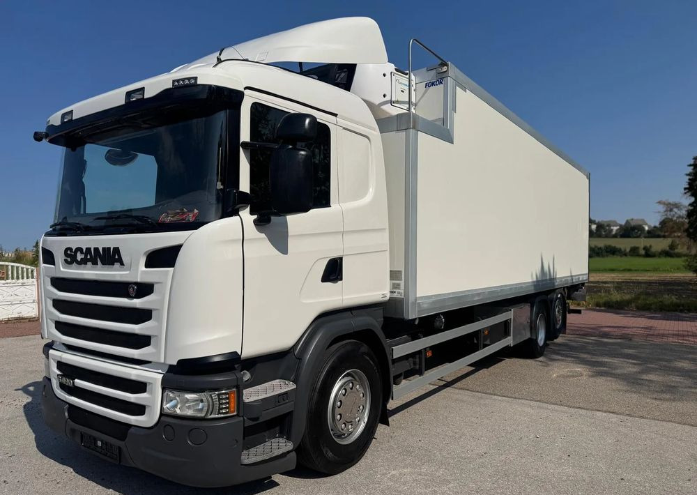 Scania Scania G 490 / CHŁODNIA + WINDA / 23 PALETY / EURO6 / OŚ SKRĘTNA / CARRIER 850 / ASO - Kühlkoffer LKW: das Bild 4 Scania Scania G 490 / CHŁODNIA + WINDA / 23 PALETY / EURO6 / OŚ SKRĘTNA / CARRIER 850 / ASO - Kühlkoffer LKW: das Bild 4