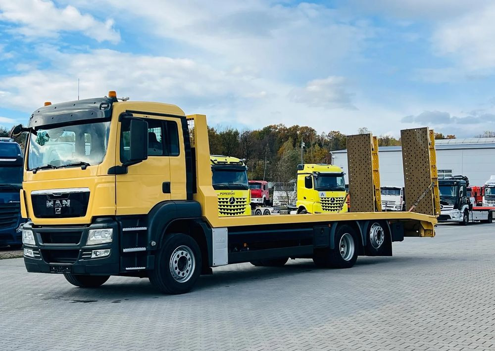 MAN TGS / 6x2/ LAWETA / PLATFORMA / NAJAZDY HYDRAULICZNE / WYCIĄGARKA / oś skrętna i podnoszona - Abschleppwagen: das Bild 5 MAN TGS / 6x2/ LAWETA / PLATFORMA / NAJAZDY HYDRAULICZNE / WYCIĄGARKA / oś skrętna i podnoszona - Abschleppwagen: das Bild 5