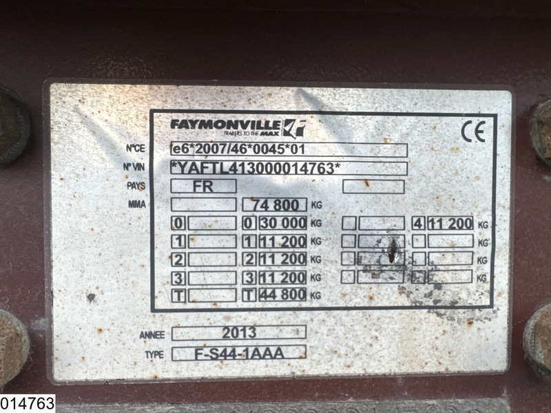 Faymonville Lowbed 74,800 kg, Extendable, Steering axle, Remote - Tieflader Auflieger: das Bild 4 Faymonville Lowbed 74,800 kg, Extendable, Steering axle, Remote - Tieflader Auflieger: das Bild 4