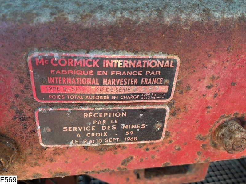 Mähdrescher International 851 Mc Cormick International 851: das Bild 8