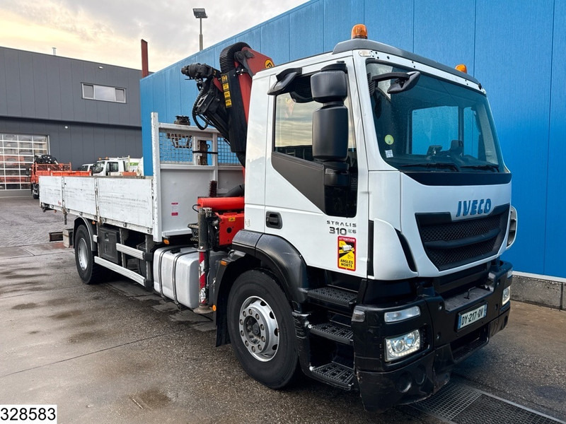 Iveco Stralis 310 EURO 6, Palfinger, Leaf spring - Pritsche LKW, Autokran: das Bild 3 Iveco Stralis 310 EURO 6, Palfinger, Leaf spring - Pritsche LKW, Autokran: das Bild 3