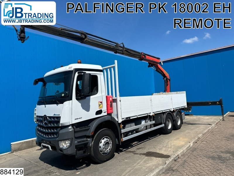 Mercedes-Benz Arocs 2640 6X4, EURO 6, Steel suspension, Retarder - Pritsche LKW, Autokran: das Bild 1 Mercedes-Benz Arocs 2640 6X4, EURO 6, Steel suspension, Retarder - Pritsche LKW, Autokran: das Bild 1