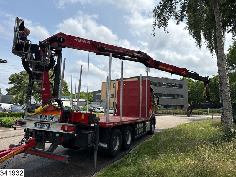 Mercedes-Benz Arocs 3353 6x4, EURO 6, Rertarder, Kesla, Combi - Holztransporter, Autokran: das Bild 3 Mercedes-Benz Arocs 3353 6x4, EURO 6, Rertarder, Kesla, Combi - Holztransporter, Autokran: das Bild 3