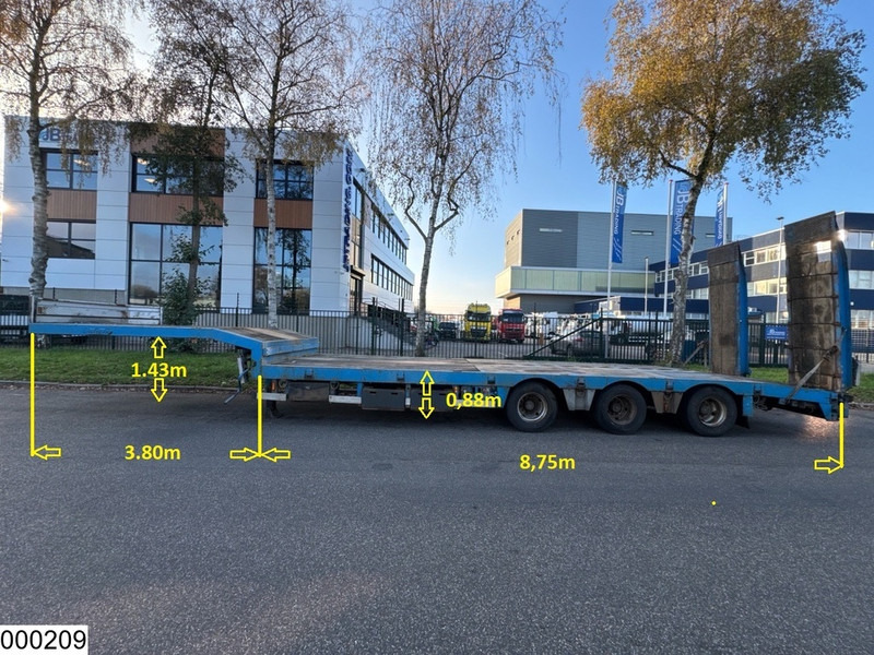 Nooteboom Lowbed 34.000Kg, Steering axle - Tieflader Auflieger: das Bild 2 Nooteboom Lowbed 34.000Kg, Steering axle - Tieflader Auflieger: das Bild 2