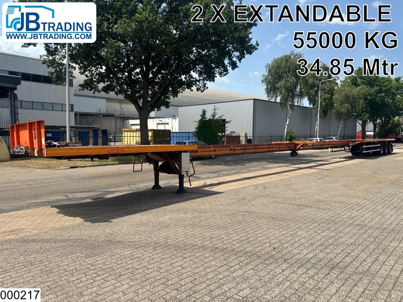 Nooteboom open laadbak 55000 KG, 34.85 m, 2 X Extandable - Pritschenauflieger/ Plattformauflieger: das Bild 1 Nooteboom open laadbak 55000 KG, 34.85 m, 2 X Extandable - Pritschenauflieger/ Plattformauflieger: das Bild 1