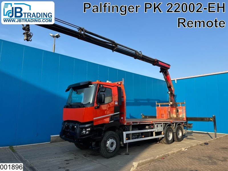 Renault C 430 6x4, EURO 6, Retarder, Palfinger,Remote - Pritsche LKW, Autokran: das Bild 1 Renault C 430 6x4, EURO 6, Retarder, Palfinger,Remote - Pritsche LKW, Autokran: das Bild 1