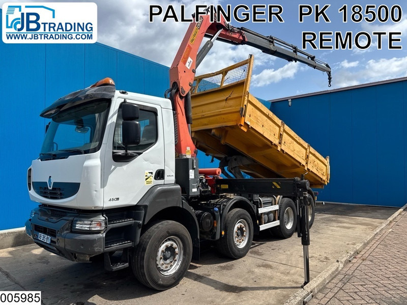 Renault Kerax 450 Dxi 8X4, Manual, Steel suspension, Retarder - Kipper, Autokran: das Bild 1 Renault Kerax 450 Dxi 8X4, Manual, Steel suspension, Retarder - Kipper, Autokran: das Bild 1