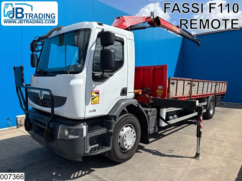 Renault Premium 310 Dxi EURO 5, Retarder, Fassi, Remote - Pritsche LKW, Autokran: das Bild 1 Renault Premium 310 Dxi EURO 5, Retarder, Fassi, Remote - Pritsche LKW, Autokran: das Bild 1